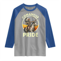 Native American Comanche Pride Indigenous People Day Raglan Shirt - Wonder Print Shop