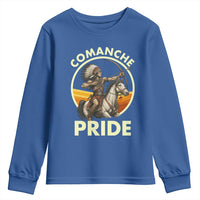 Native American Comanche Pride Indigenous People Day Youth Sweatshirt - Wonder Print Shop