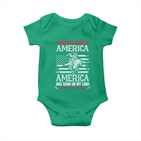 Native American Apache Baby Onesie I Was Not Born In America - Wonder Print Shop
