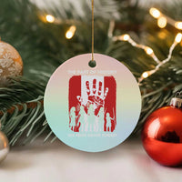 Native American Child Idian Ceramic Ornament The Part Of History We Must Never Forget - Wonder Print Shop