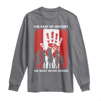 Native American Child Idian Long Sleeve Shirt The Part Of History We Must Never Forget - Wonder Print Shop