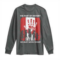 Native American Child Idian Long Sleeve Shirt The Part Of History We Must Never Forget - Wonder Print Shop