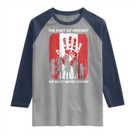Native American Child Idian Raglan Shirt The Part Of History We Must Never Forget - Wonder Print Shop