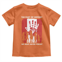 Native American Child Idian Toddler T Shirt The Part Of History We Must Never Forget - Wonder Print Shop