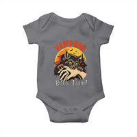 Vampurr Bites Again Baby Onesie Funny Vampire Cat Halloween Horror