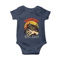 Vampurr Bites Again Baby Onesie Funny Vampire Cat Halloween Horror