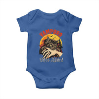 Vampurr Bites Again Baby Onesie Funny Vampire Cat Halloween Horror
