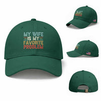 My Wife is My Favorite Problem Baseball Cap Funny Sarcastic Wife Meme
