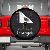 Triangull Triangle Seagull Bird Pun Spare Tire Cover Funny Math Teacher Joke Humor