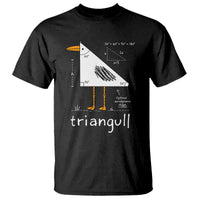 Triangull Triangle Seagull Bird Pun T Shirt Funny Math Teacher Joke Humor