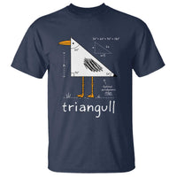 Triangull Triangle Seagull Bird Pun T Shirt Funny Math Teacher Joke Humor