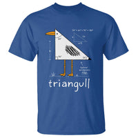 Triangull Triangle Seagull Bird Pun T Shirt Funny Math Teacher Joke Humor