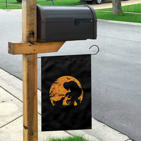 Bigfoot Boop Dog Hallowwen Garden Flag Funny Sasquatch Meme Dog Lovers Full Moon