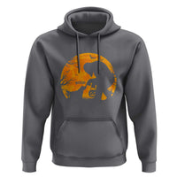 Bigfoot Boop Dog Hallowwen Hoodie Funny Sasquatch Meme Dog Lovers Full Moon