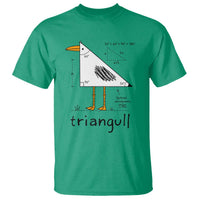 Triangull Triangle Seagull Bird Pun T Shirt Funny Math Teacher Humor