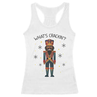 Nutcracker Christmas Racerback Tank Top What Is Cracking - Wonder Print Shop