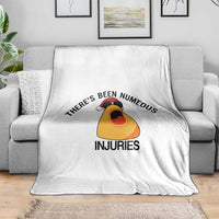 Marcus The Worm Christmas Meme Throw Blanket There Is Been Numeous Injuries - Wonder Print Shop