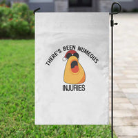 Marcus The Worm Christmas Meme Garden Flag There Is Been Numeous Injuries - Wonder Print Shop