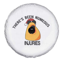 Marcus The Worm Christmas Meme Spare Tire Cover There Is Been Numeous Injuries - Wonder Print Shop