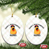 Marcus The Worm Christmas Meme Ceramic Ornament There Is Been Numeous Injuries - Wonder Print Shop