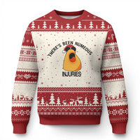 Marcus The Worm Xmas Meme Ugly Christmas Sweater There Is Been Numeous Injuries - Wonder Print Shop