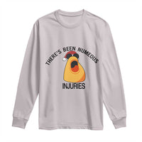 Marcus The Worm Christmas Meme Long Sleeve Shirt There Is Been Numeous Injuries - Wonder Print Shop