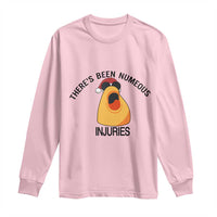 Marcus The Worm Christmas Meme Long Sleeve Shirt There Is Been Numeous Injuries - Wonder Print Shop