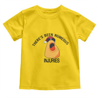 Marcus The Worm Christmas Meme Toddler T Shirt There Is Been Numeous Injuries - Wonder Print Shop