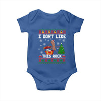 Marcus The Worm Christmas Meme Baby Onesie I Do Not Like This Rock - Wonder Print Shop