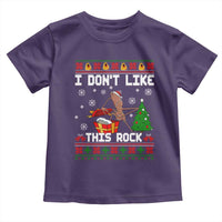 Marcus The Worm Christmas Meme Toddler T Shirt I Do Not Like This Rock - Wonder Print Shop