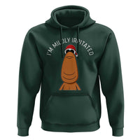 Marcus The Worm Christmas Meme Hoodie I Am Mildly Irritated - Wonder Print Shop
