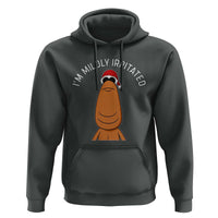 Marcus The Worm Christmas Meme Hoodie I Am Mildly Irritated - Wonder Print Shop