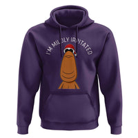 Marcus The Worm Christmas Meme Hoodie I Am Mildly Irritated - Wonder Print Shop