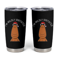 Marcus The Worm Christmas Meme Tumbler Cup I Am Mildly Irritated - Wonder Print Shop