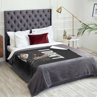 Marcus The Worm Christmas Meme Throw Blanket Funny Brain Rot Gen Z - Wonder Print Shop