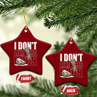 Marcus The Worm Christmas Meme Ceramic Ornament Funny Brain Rot Gen Z - Wonder Print Shop