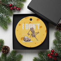 Marcus The Worm Christmas Meme Ceramic Ornament Funny Brain Rot Gen Z - Wonder Print Shop