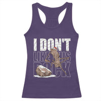 Marcus The Worm Christmas Meme Racerback Tank Top Funny Brain Rot Gen Z - Wonder Print Shop