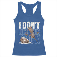 Marcus The Worm Christmas Meme Racerback Tank Top Funny Brain Rot Gen Z - Wonder Print Shop