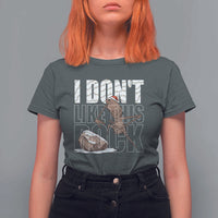 Marcus The Worm Christmas Meme T Shirt For Women Funny Brain Rot Gen Z - Wonder Print Shop