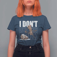 Marcus The Worm Christmas Meme T Shirt For Women Funny Brain Rot Gen Z - Wonder Print Shop