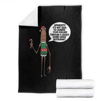 Marcus The Worm Christmas Meme Throw Blanket Locally Owned Greek Restaurant - Wonder Print Shop
