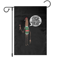 Marcus The Worm Christmas Meme Garden Flag Locally Owned Greek Restaurant - Wonder Print Shop