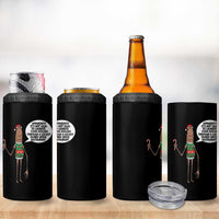 Marcus The Worm Christmas Meme 4 in 1 Can Cooler Tumbler Locally Owned Greek Restaurant - Wonder Print Shop