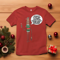 Marcus The Worm Christmas Meme T Shirt Locally Owned Greek Restaurant - Wonder Print Shop