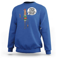 Marcus The Worm Christmas Meme Sweatshirt Locally Owned Greek Restaurant - Wonder Print Shop
