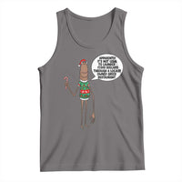 Marcus The Worm Christmas Meme Tank Top Locally Owned Greek Restaurant - Wonder Print Shop