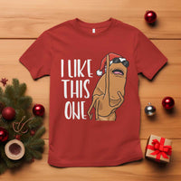 Marcus The Worm Christmas Meme T Shirt I Like This One - Wonder Print Shop