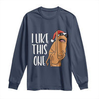 Marcus The Worm Christmas Meme Long Sleeve Shirt I Like This One - Wonder Print Shop