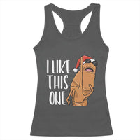 Marcus The Worm Christmas Meme Racerback Tank Top I Like This One - Wonder Print Shop